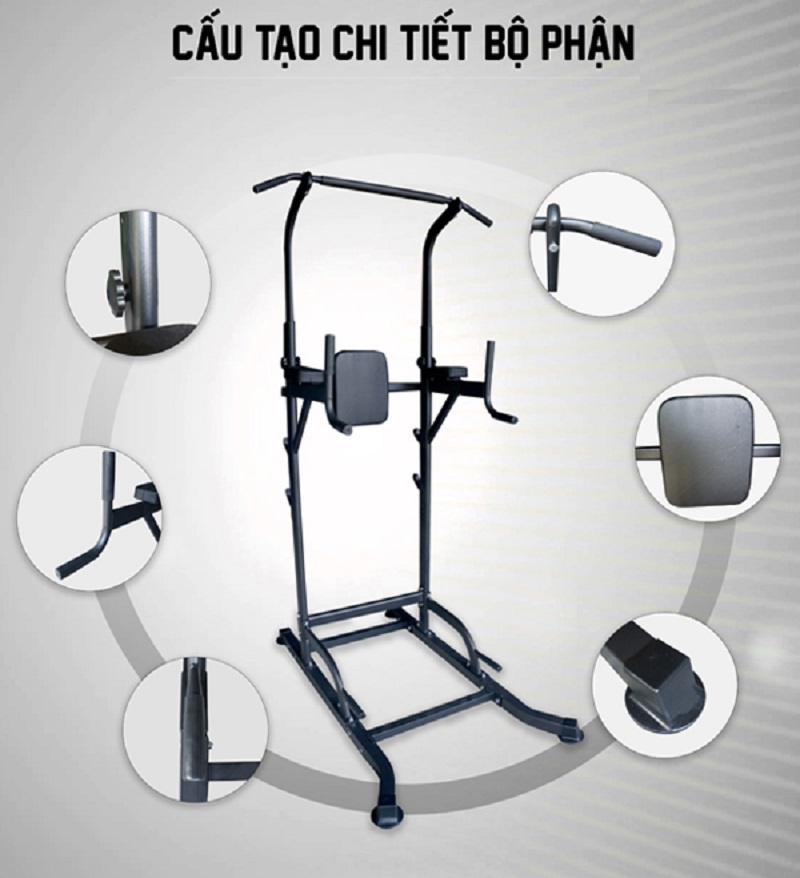 Cấu tạo chi tiết xà đơn xà kép đa năng T056