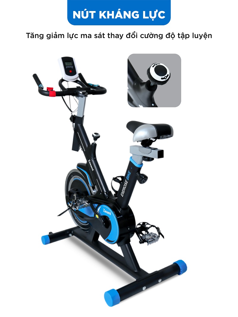 Hình ảnh thiết kế nút kháng lực cho xe đạp tập thể dục Zasami KZ-6413