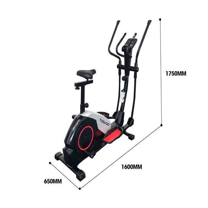 Kích thước về xe đạp tập thể dục Tokado TK-1900