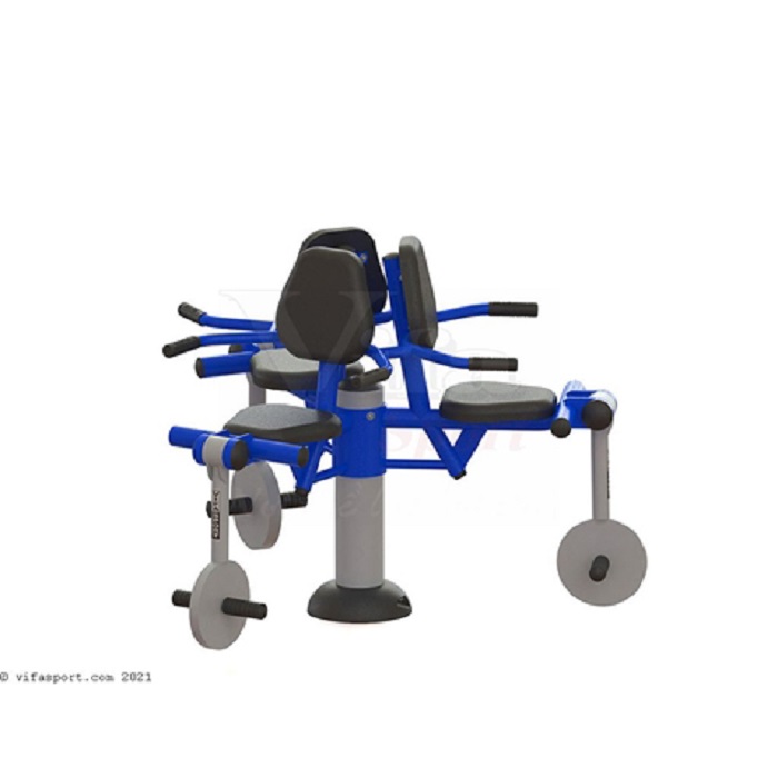 ĐÁ ĐÙI 3 HƯỚNG VIFA 711523 - THIẾT BỊ THỂ THAO CÔNG VIÊN CAO CẤP D140