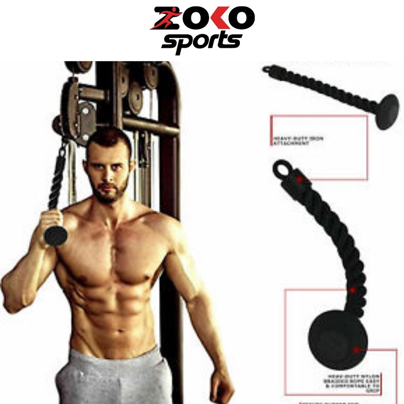 Tập luyện cùng với dây thừng kéo xô đơn chuyên nghiệp