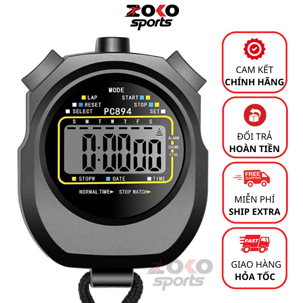 Đồng hồ pc894 dùng trong bộ môn bơi lội