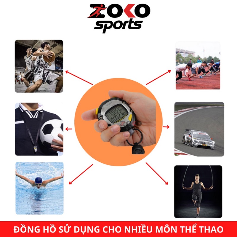 Các ứng dụng của đồng hồ bấm giờ casio hs 70w