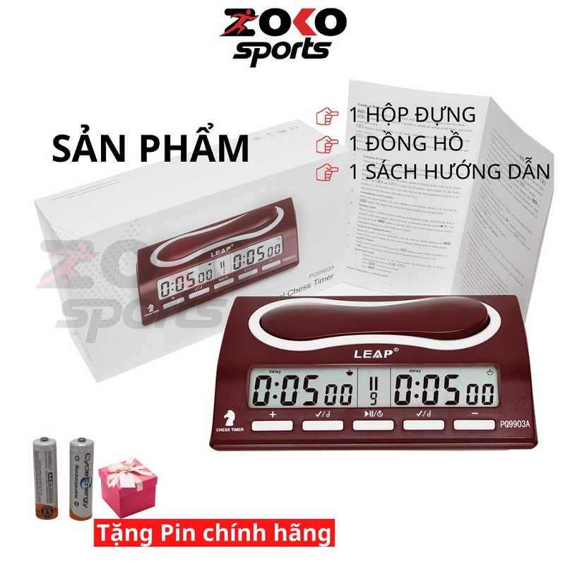 ĐỒNG HỒ THI ĐẤU CỜ VUA LEAP PQ9903