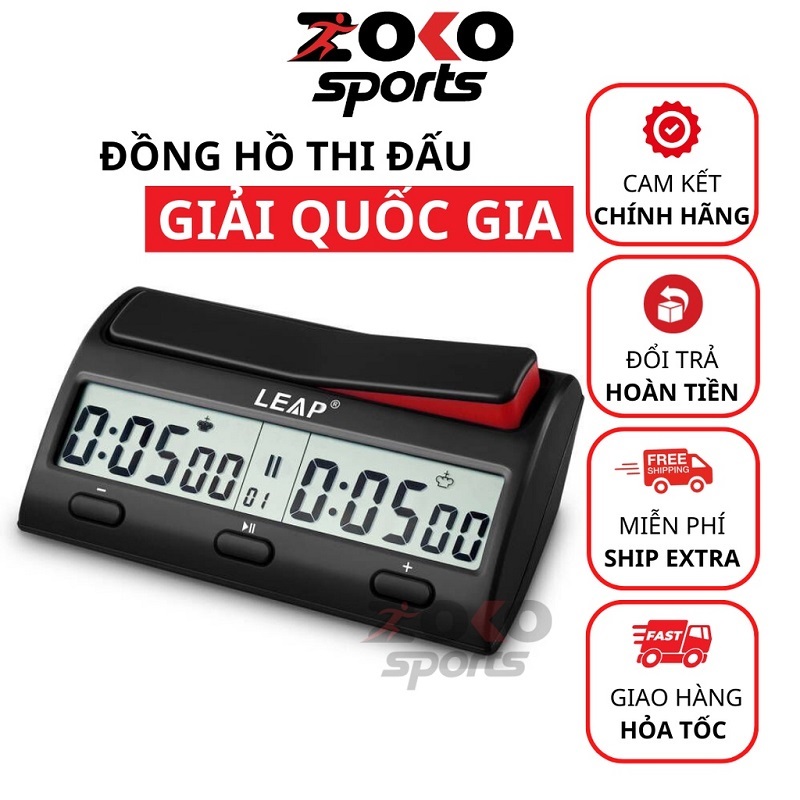 Hình ảnh đồng hồ thi đấu cờ vua leap pq9912