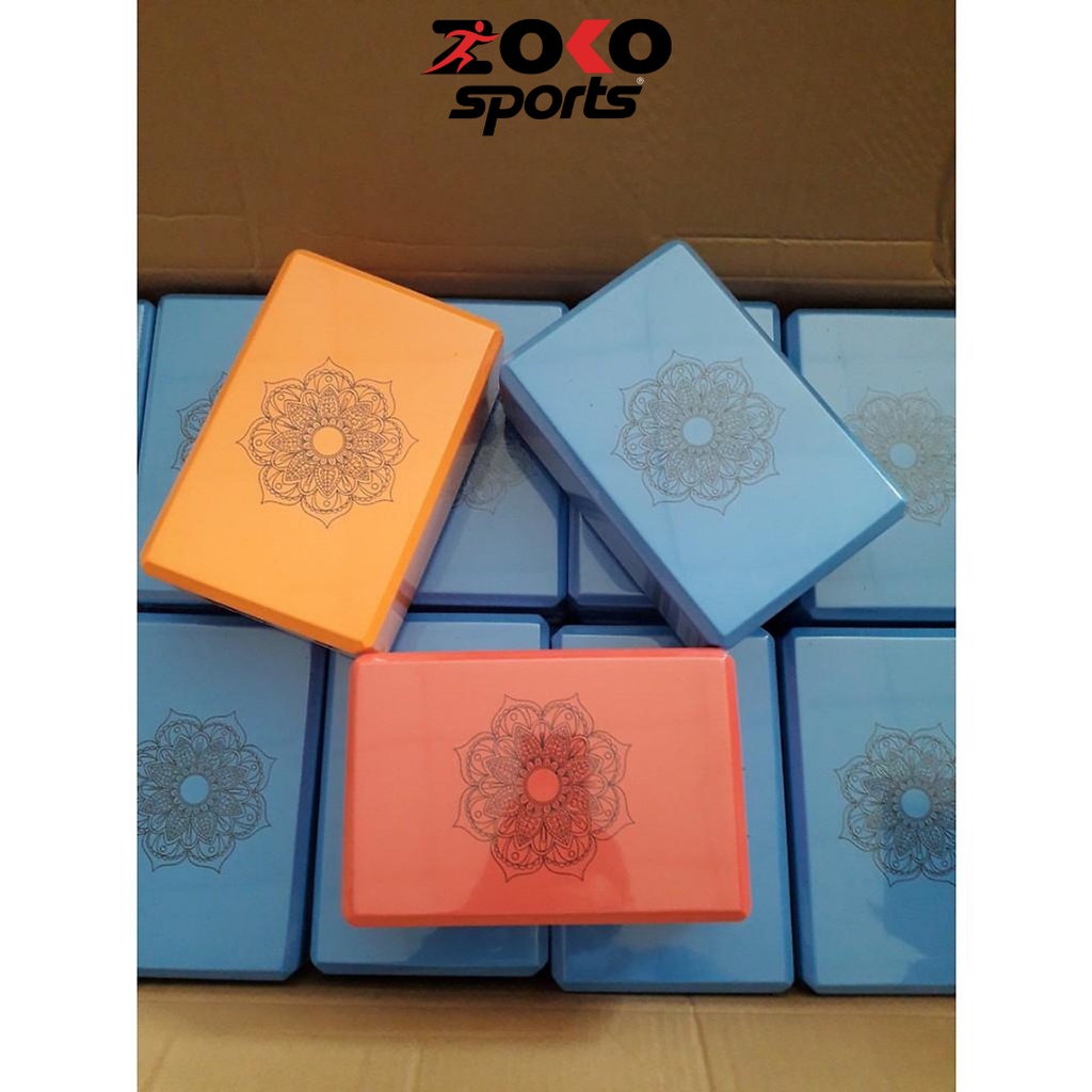 GẠCH TẬP YOGA CAO CẤP EVA BÔNG SEN