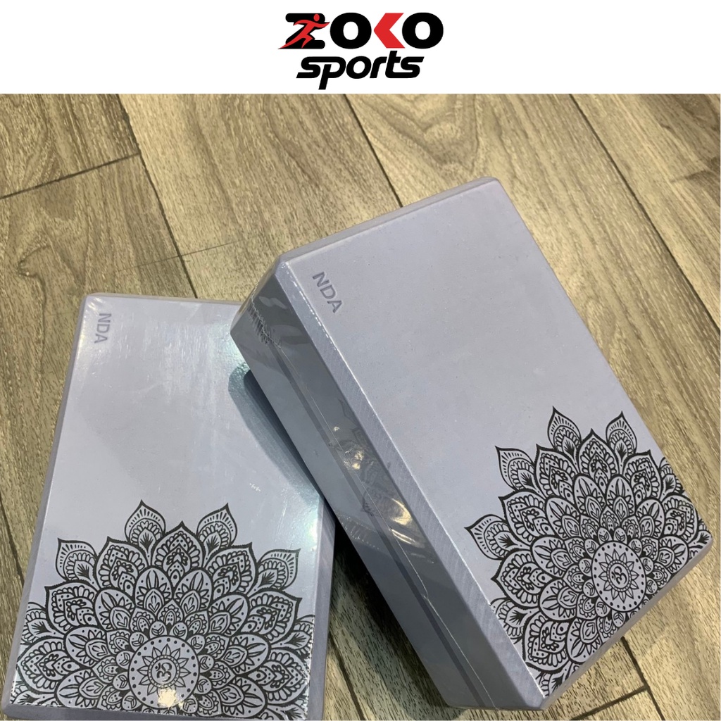 GẠCH TẬP YOGA CAO CẤP EVA BÔNG SEN