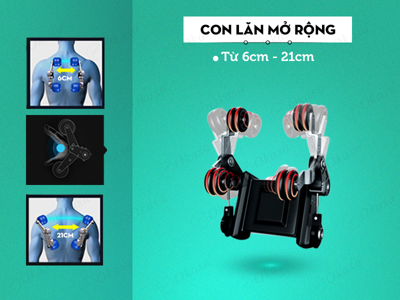 GHẾ MASSAGE OKASA OS-268 PLUS