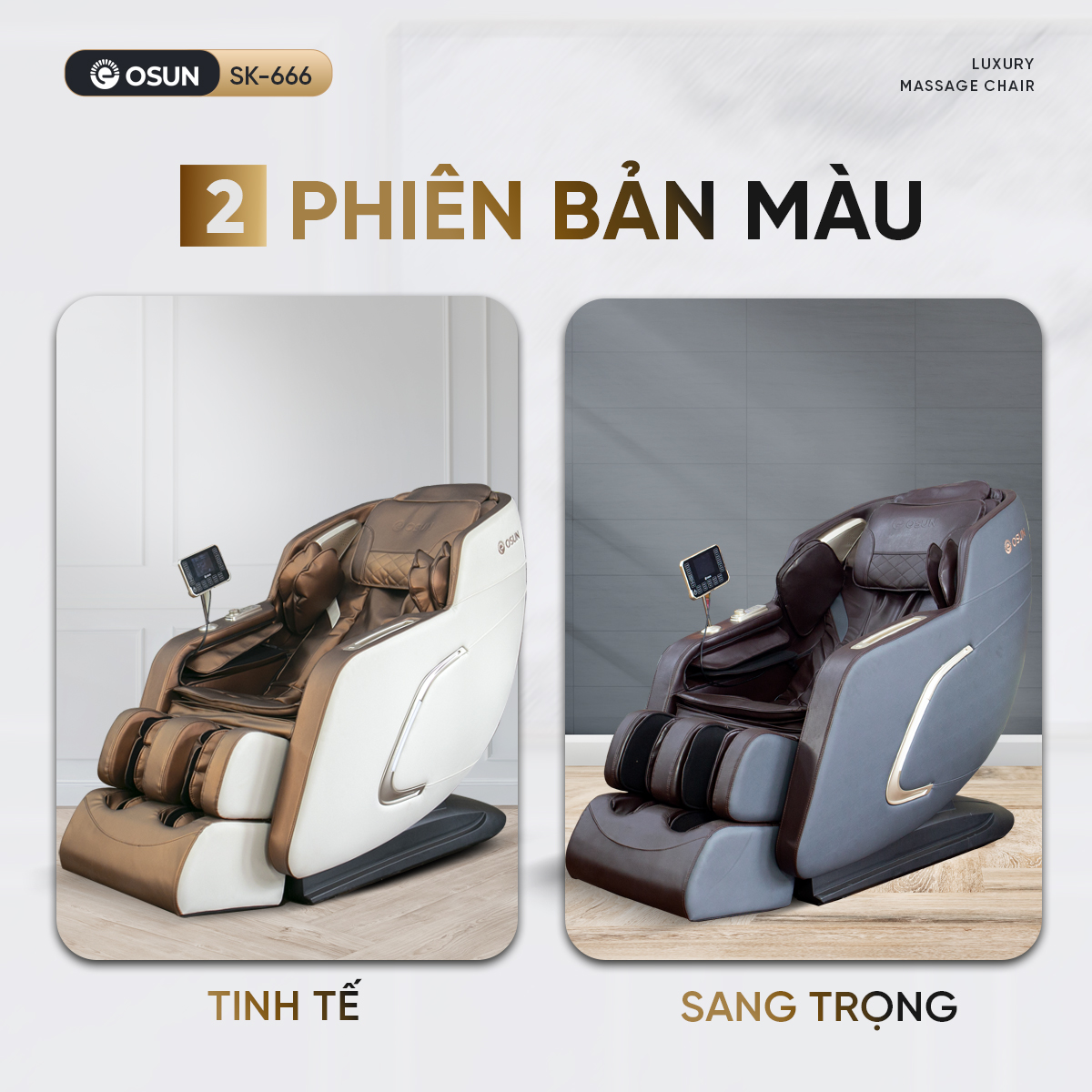 GHẾ MASSAGE TOÀN THÂN  OSUN  SK-666