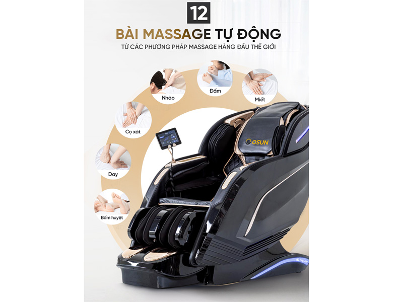 GHẾ MASSAGE TOÀN THÂN OSUN V-969