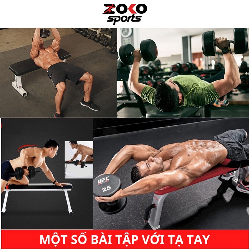 Tập luyện cùng với ghế vớt tạ Xuki