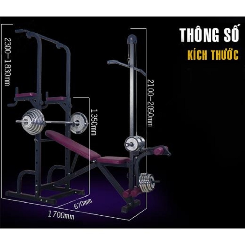 GIÀN TẠ ĐA NĂNG 2016 NEW