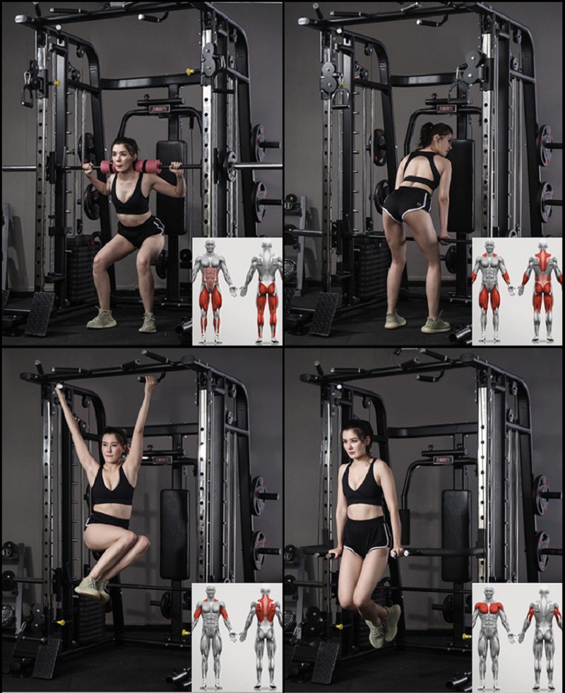 GIÀN TẠ ĐA NĂNG BP - HK168