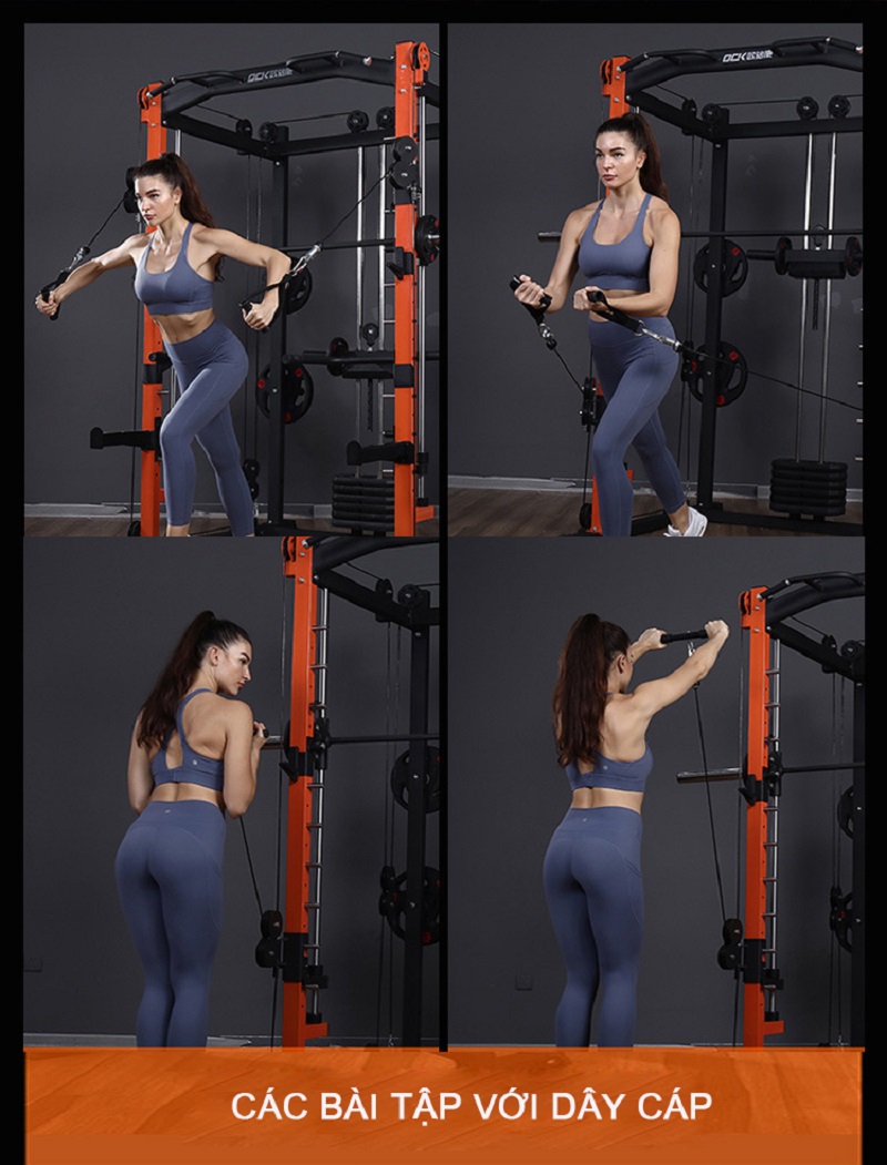 GIÀN TẠ ĐA NĂNG CAO CẤP K1