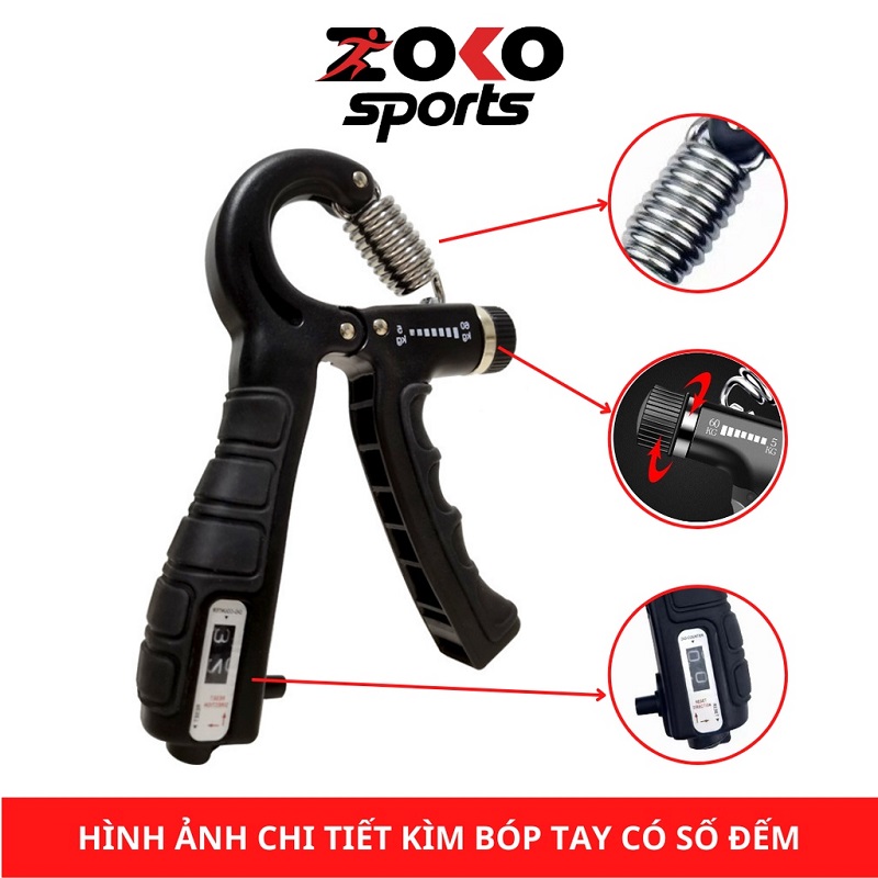 KÌM BÓP TAY CÓ SỐ ĐẾM