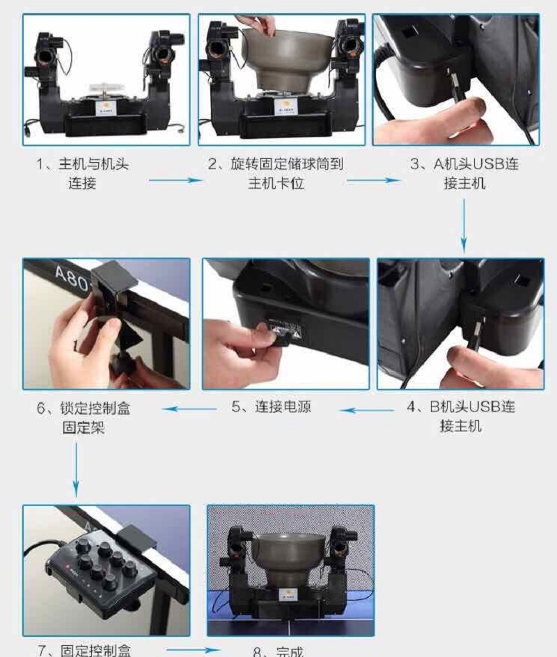 MÁY BẮN BÓNG BÀN 2 NÒNG HP-S1001