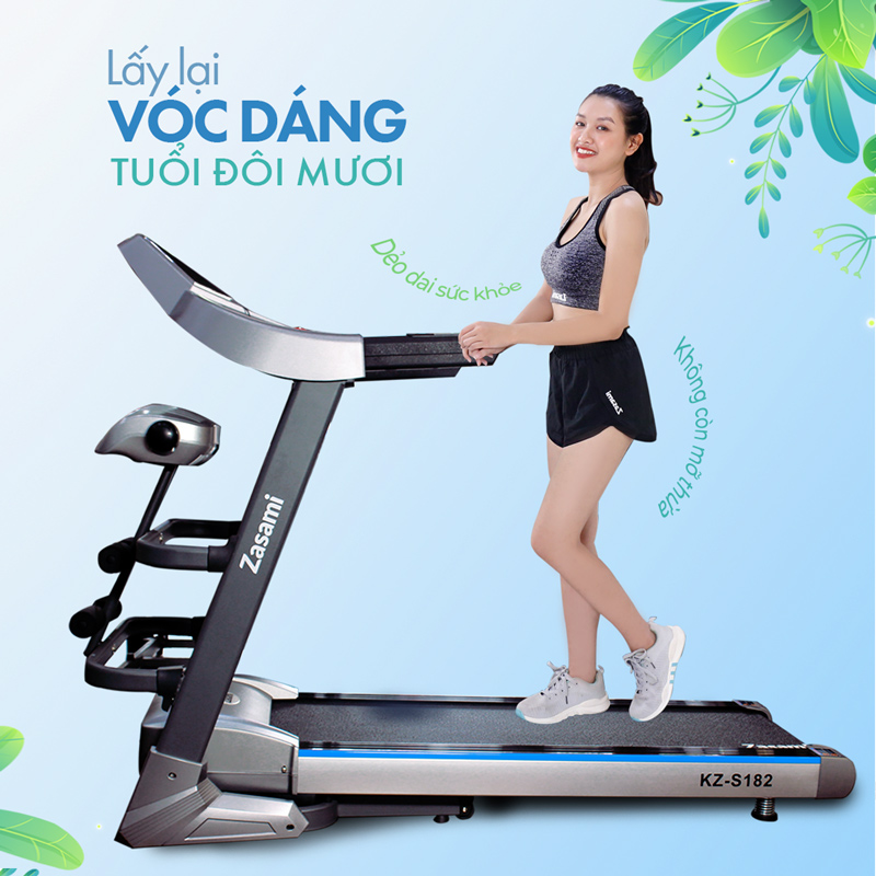 MÁY CHẠY BỘ ĐA NĂNG ZASAMI KZ-S182