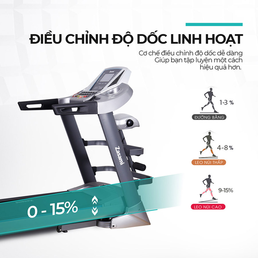 MÁY CHẠY BỘ ĐA NĂNG ZASAMI KZ-S183