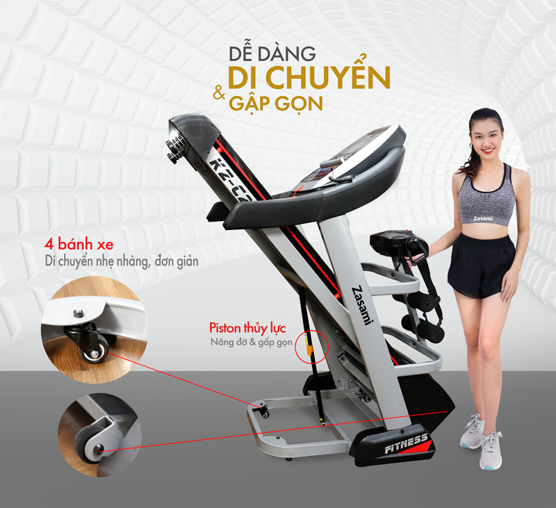 MÁY CHẠY BỘ ĐA NĂNG ZASAMI KZ-C203