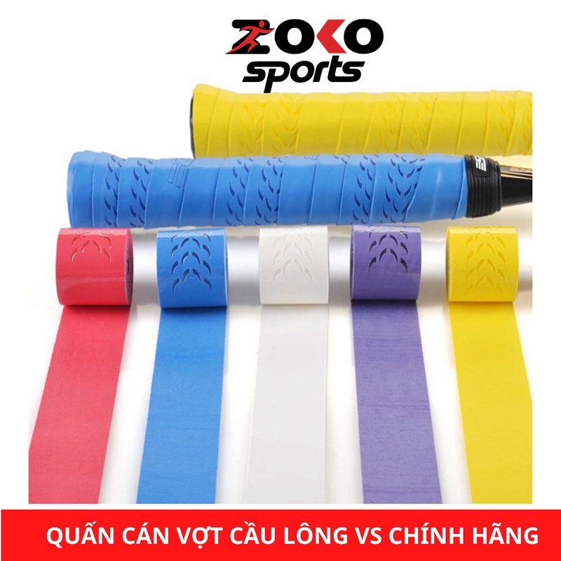 QUẤN CÁN VỢT CẦU LÔNG VS CHÍNH HÃNG