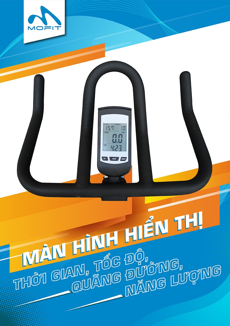Xe đạp tập địa hình cao cấp MOFIT SPINNING BIKE 020