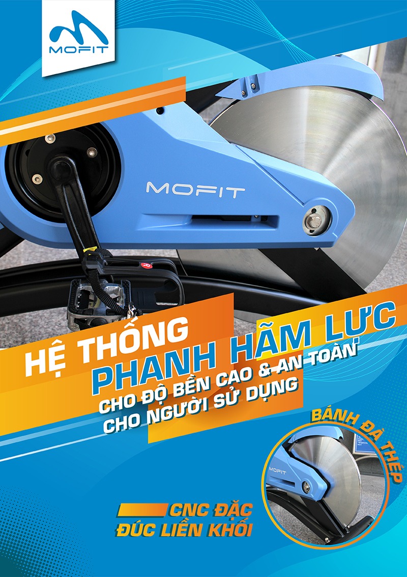 Xe đạp tập địa hình cao cấp MOFIT SPINNING BIKE 020