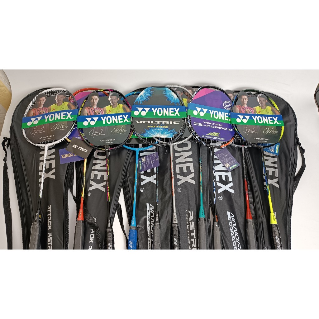 VỢT CẦU LÔNG YONEX 100% KHUNG CARBON CHƠI PHONG TRÀO MỨC CĂNG 8.5KG 9KG 10KG