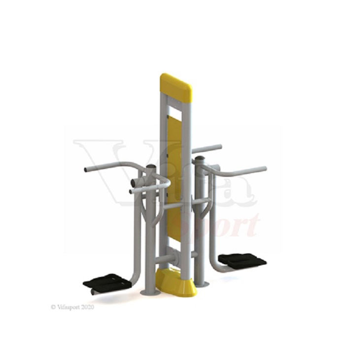 TẬP LƯNG EO 712322 - THIẾT BỊ THỂ THAO CÔNG VIÊN CAO CẤP TRỤ ĐÔI