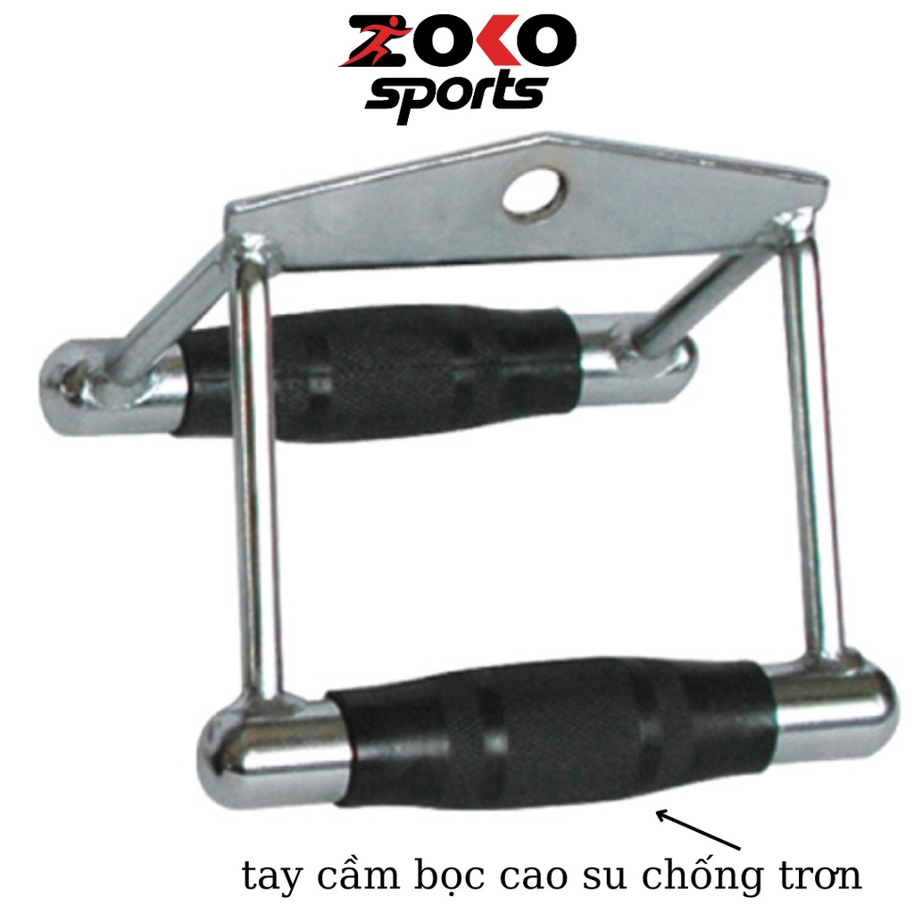 Hình ảnh tay cầm bọc cao su chống trơn của tay kéo xô đôi TT-02