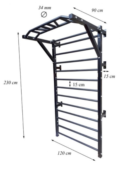 Thanh gióng kết hợp xà đa năng