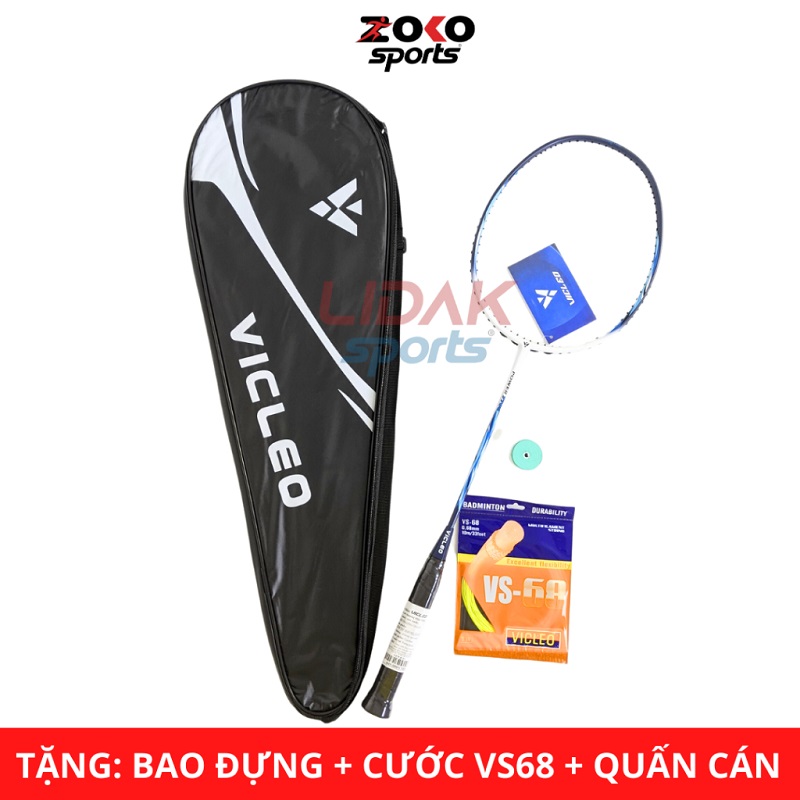 VỢT CẦU LÔNG VICLEO POWER 7700 KHUNG SIÊU NHẸ MỨC CĂNG 9KG 10KG 11KG 12KG 13KG