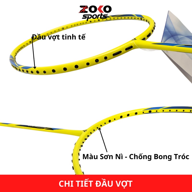VỢT CẦU LÔNG VICLEO POWER 820 CHÍNH HÃNG GIÁ RẺ MỨC 9KG 10KG 11KG KHUNG CARBON