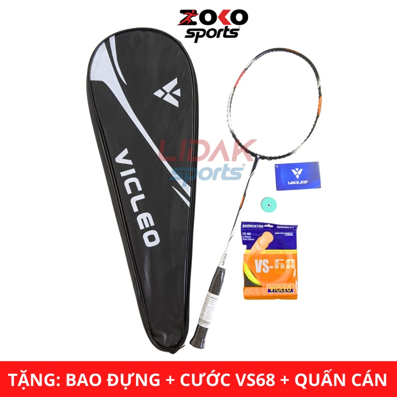 VỢT CẦU LÔNG VICLEO POWER 880 CHÍNH HÃNG CĂNG 9KG 10KG 11KG 12KG KHUNG CARBON