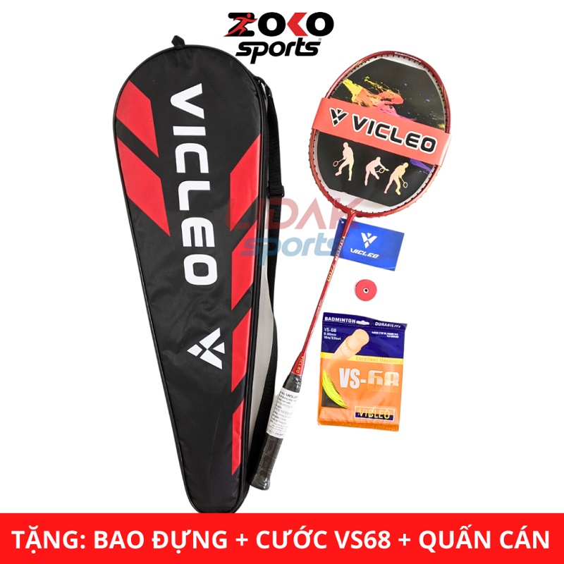 VỢT CẦU LÔNG VICLEO TUBOR 7100 KHUNG CARBON MỨC 10KG 11KG GIÁ RẺ CHÍNH HÃNG