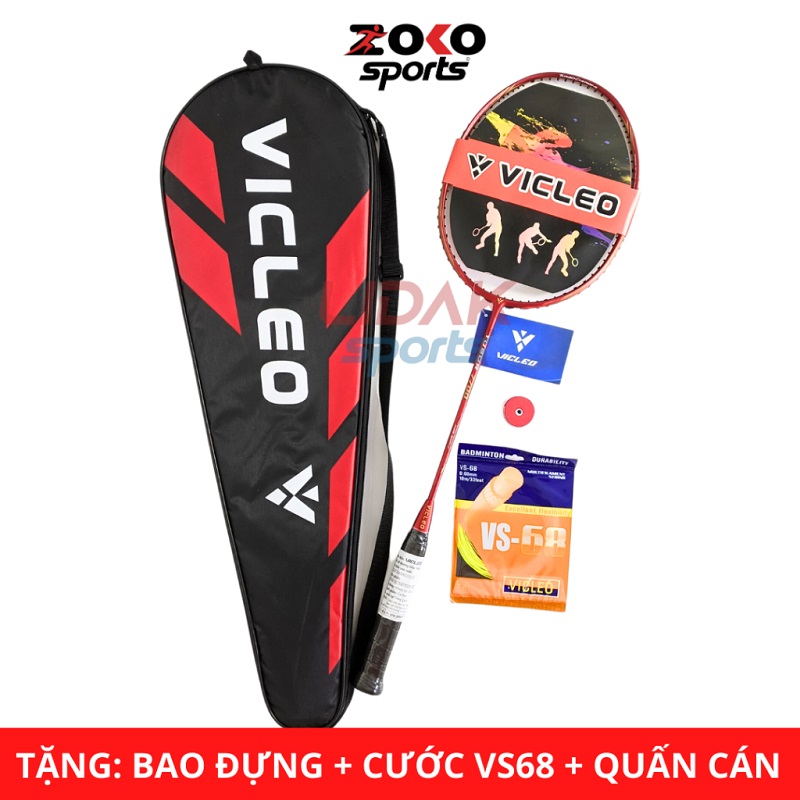 VỢT CẦU LÔNG VICLEO TUBOR 7800 MỨC CĂNG 10KG 11KG KHUNG CARBON CHÍNH HÃNG