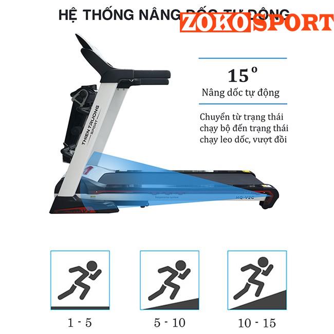 MÁY CHẠY BỘ ĐIỆN ĐA NĂNG HQ-V2C