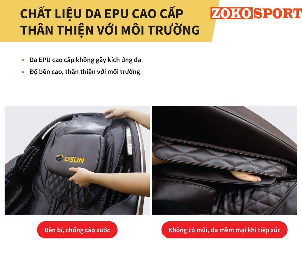 GHẾ MASSAGE TOÀN THÂN CAO CẤP OSUN SK-69