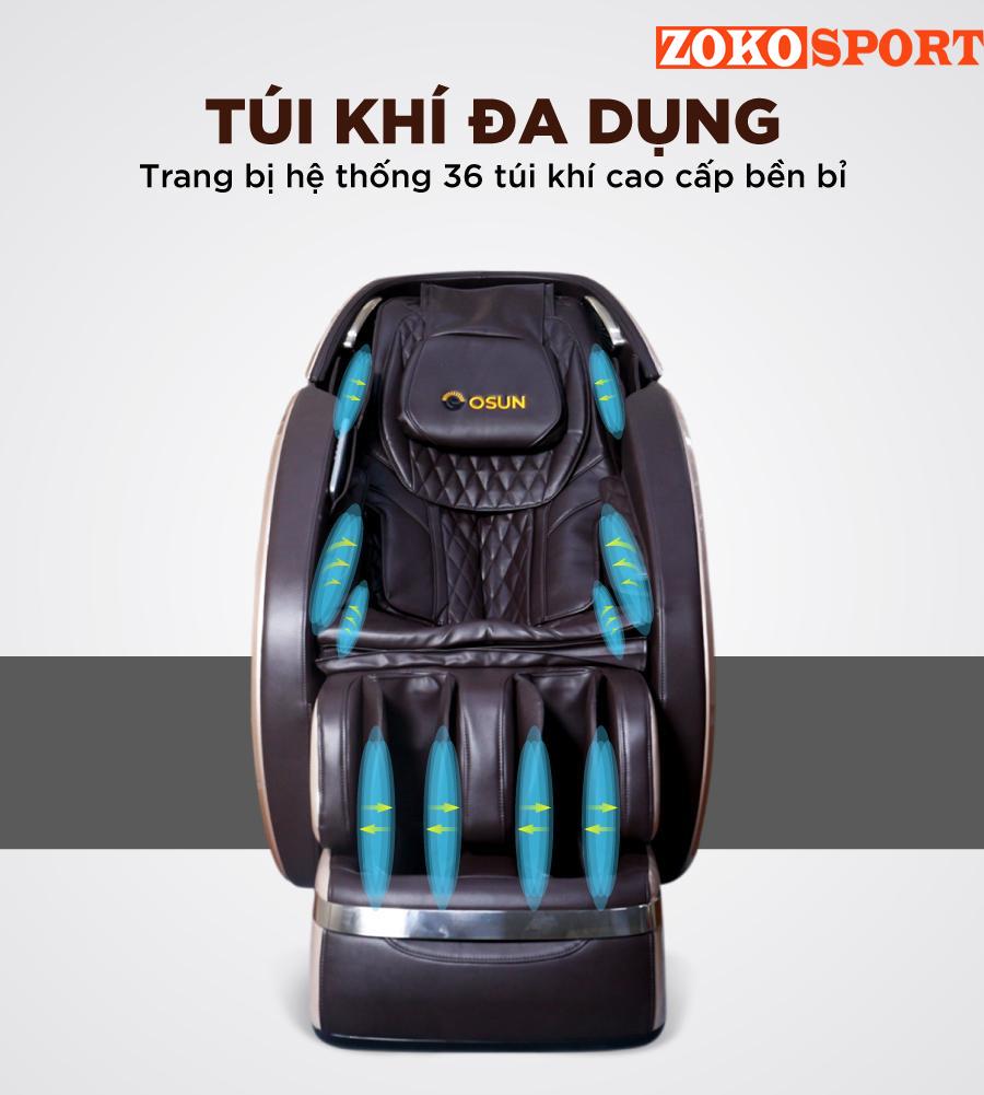 GHẾ MASSAGE TOÀN THÂN CAO CẤP OSUN SK-69