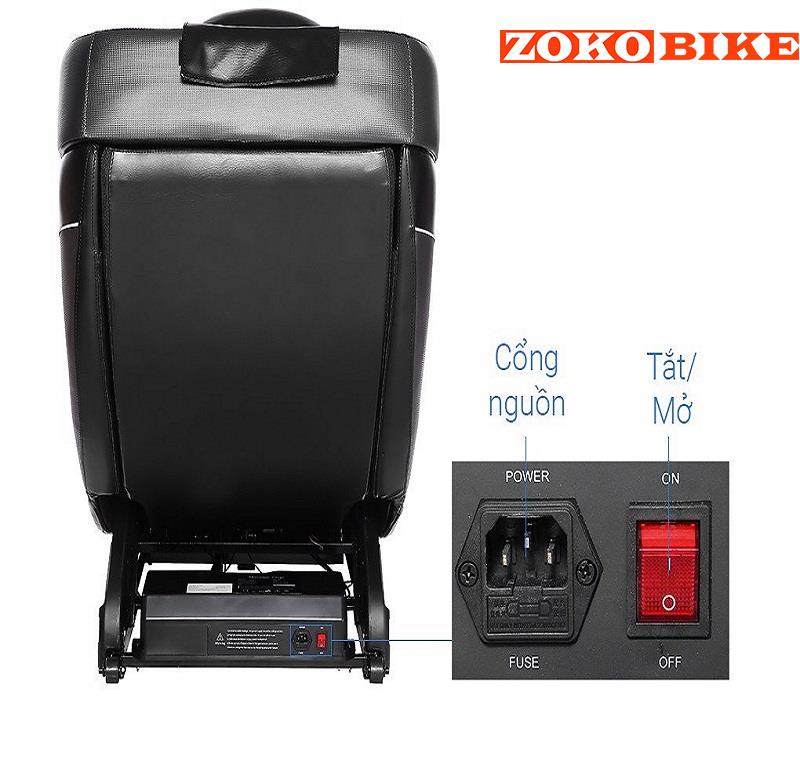GHẾ MASSAGE CAO CẤP AIRBIKE SPORT MK280