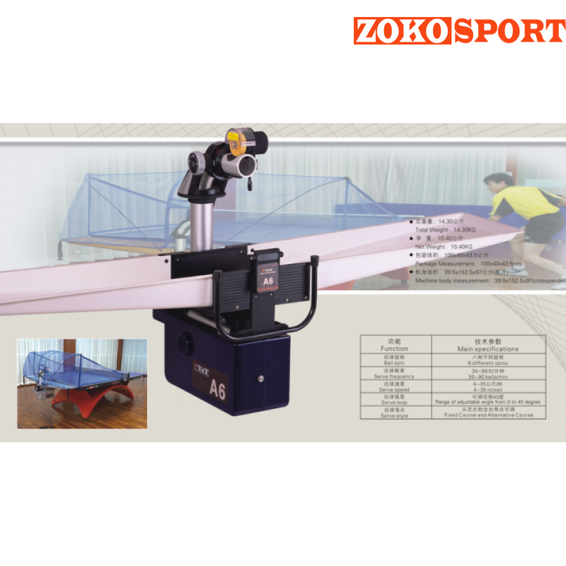 MÁY BẮN BÓNG BÀN A6 Y&T