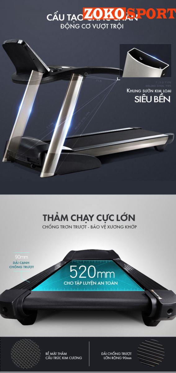 MÁY CHẠY BỘ ĐIỆN ZASAMI KZ559