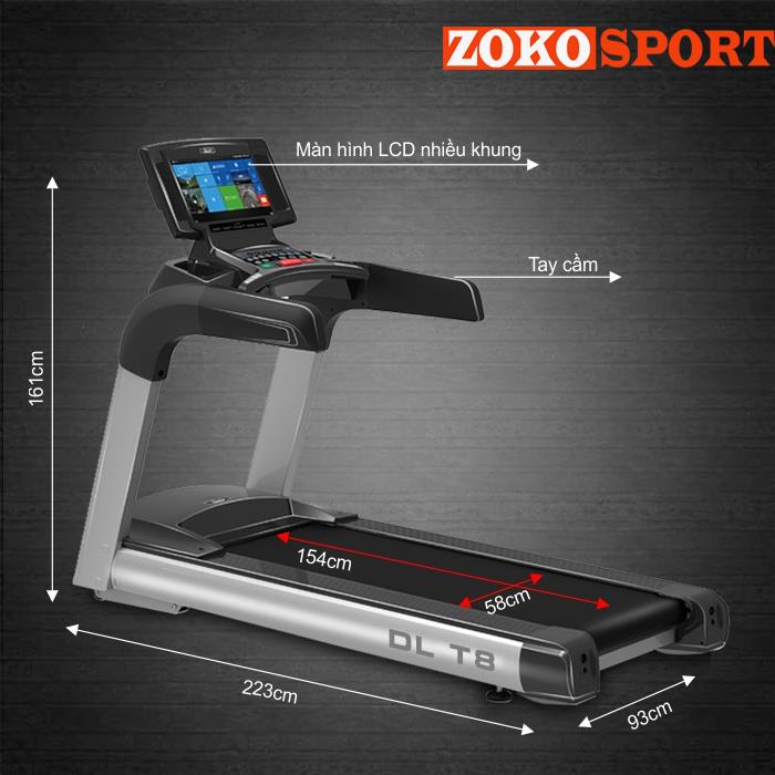 MÁY CHẠY BỘ ĐIỆN DL-T8