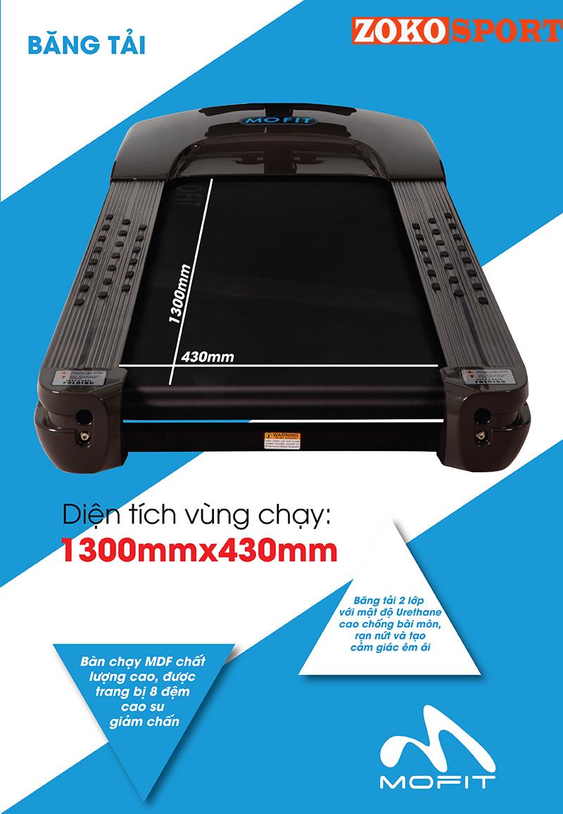 MÁY CHẠY BỘ ĐIỆN CAO CẤP MOFIT PRO910