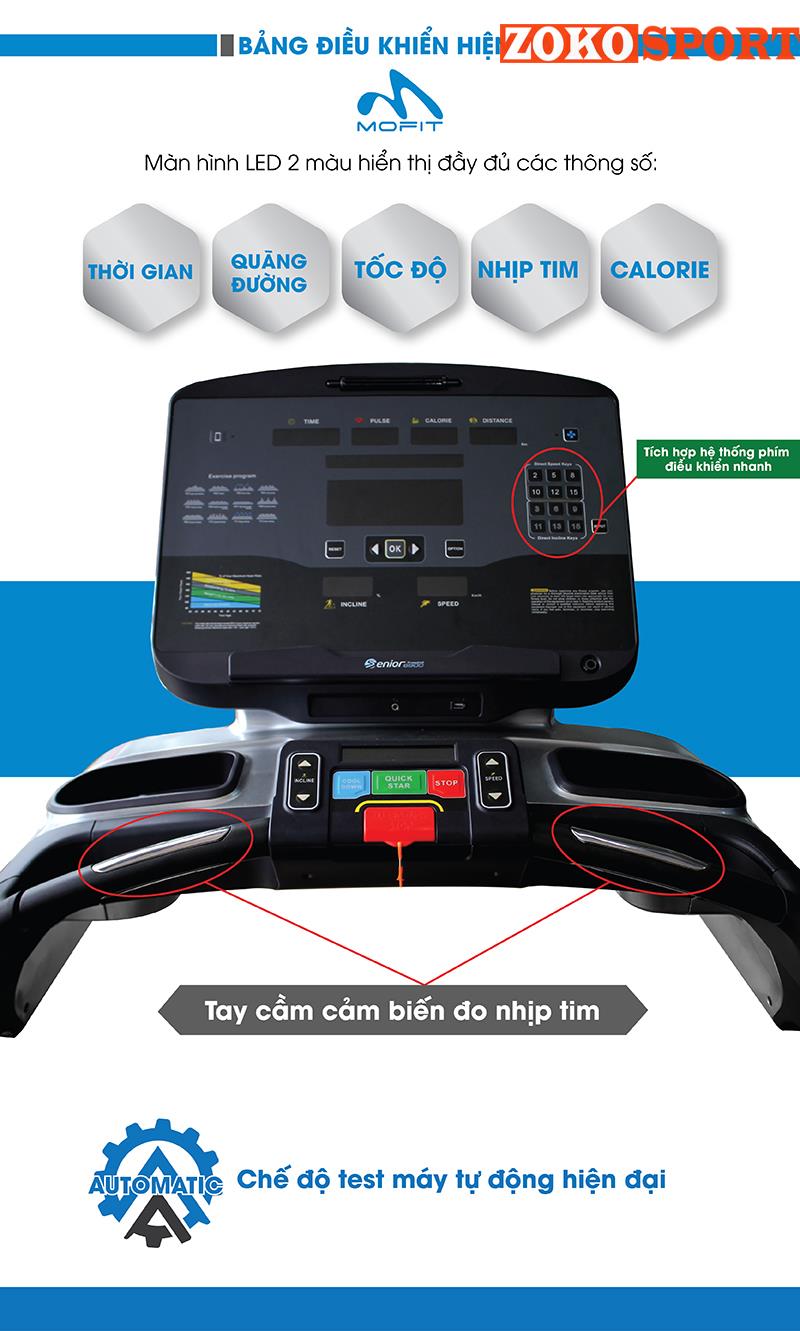 MÁY CHẠY BỘ ĐIỆN MOFIT SENIOR 6900