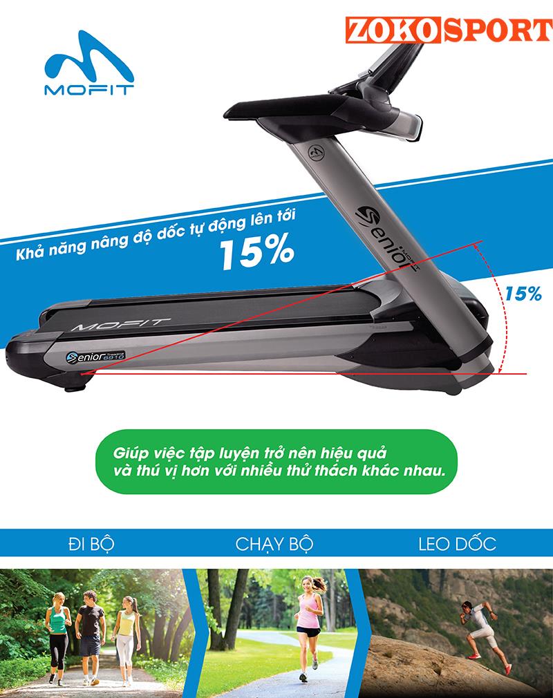 MÁY CHẠY ĐIỆN CAO CẤP MOFIT SENIOR 6910