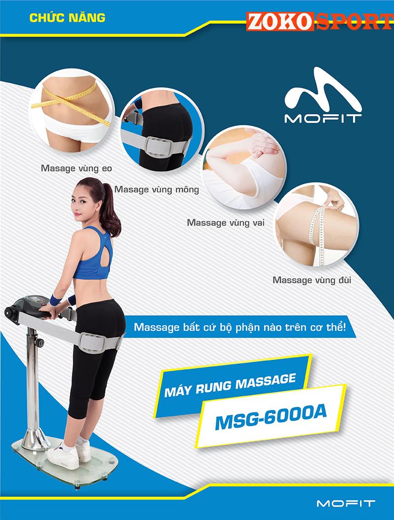 MÁY RUNG MASSAGE MOFIT MSG 6000A