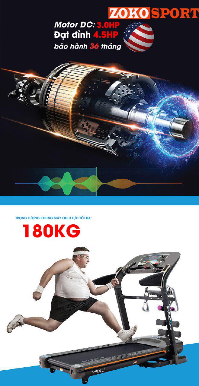 MÁY CHẠY BỘ ĐIỆN CAO CẤP MOFIT PRO910
