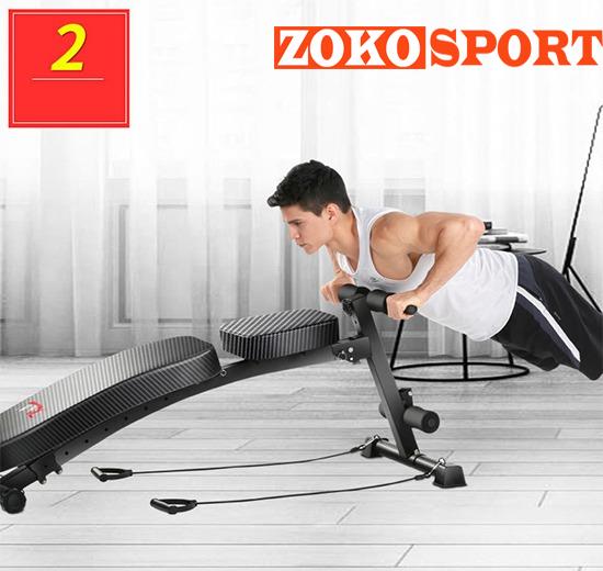 Bài tập hít đất cùng với ghế tập Gym KK-021D