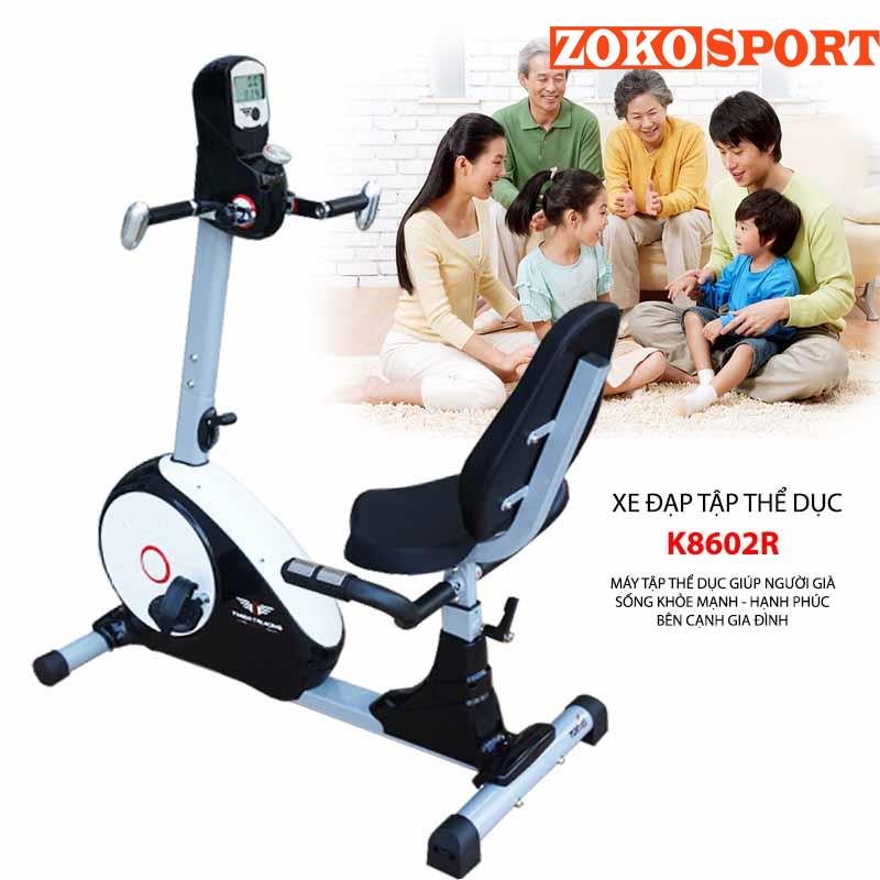 XE ĐẠP TẬP PHỤC HỒI CHỨC NĂNG K8602R