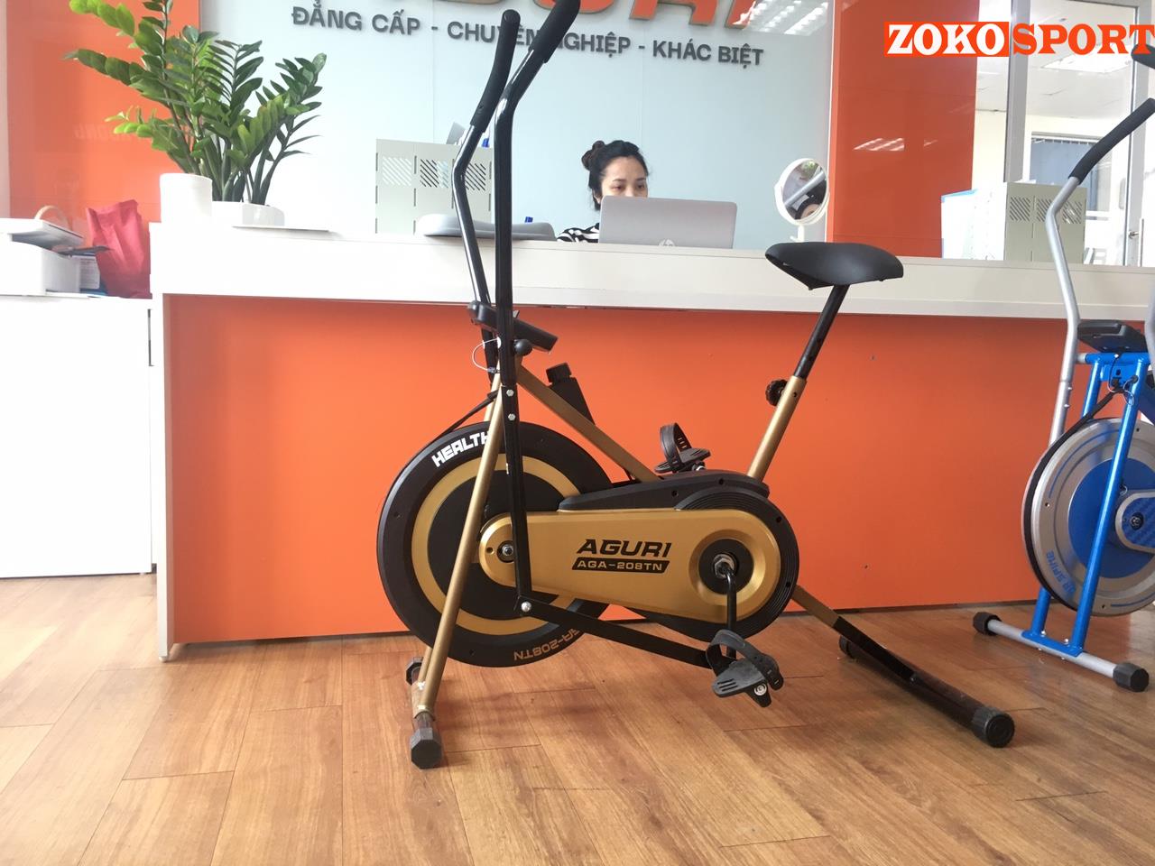 XE ĐẠP TẬP THỂ DỤC LIÊN HOÀN AGA-208TN